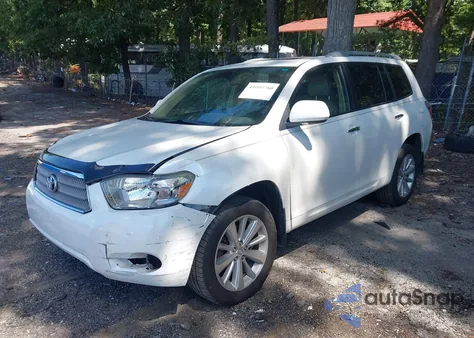 2009 Toyota Highlander Hybrid Limited из США, поврежденный, VIN JTEEW44A192032144